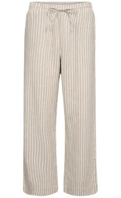 Freequent Bukser - Lava  - Simply Taupe w. Off-white