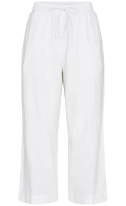 Freequent Bukser - Lava Ankle - Brilliant White