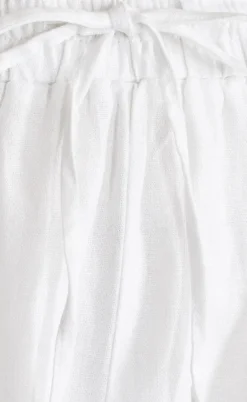 Freequent Bukser - Lava Ankle - Brilliant White