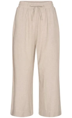 Freequent Bukser - Lava Ankle - Sand Melange