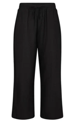 Freequent Bukser - Lava Ankle - Black