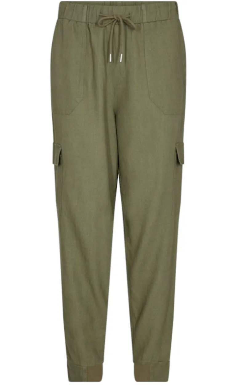 Freequent Bukser - Lava Cargo - Deep Lichen Green