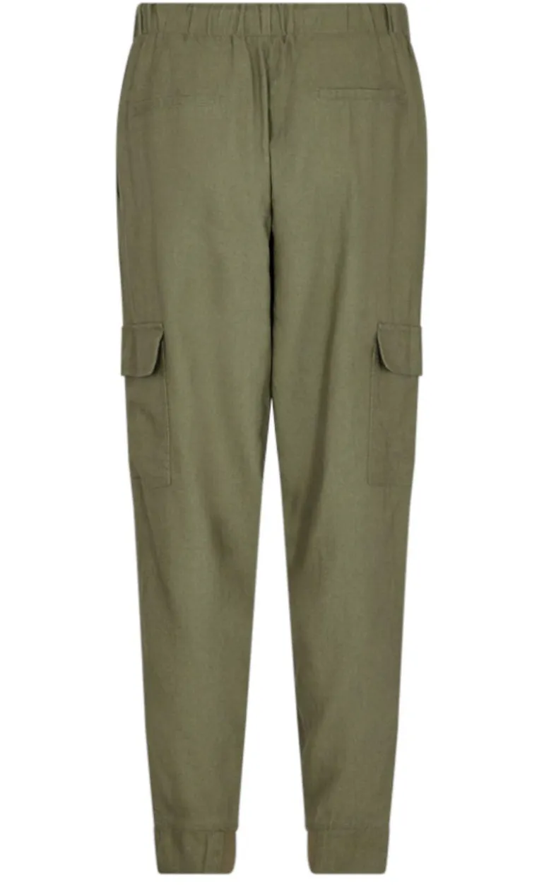 Freequent Bukser - Lava Cargo - Deep Lichen Green