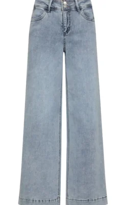 Freequent Bukser - Lopez - Light Blue Denim