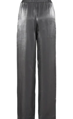 Freequent Bukser - Naron - Gray Pinstripe