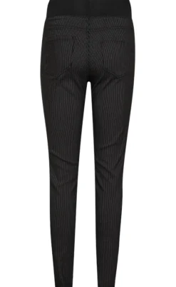 Freequent Bukser - Shantal - Black w. Pirate Black