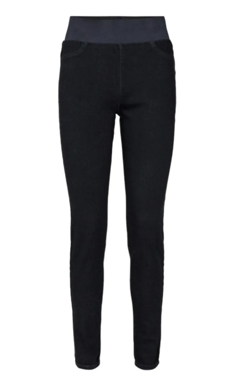 Freequent Bukser - Shantal Denim - Dark Blue