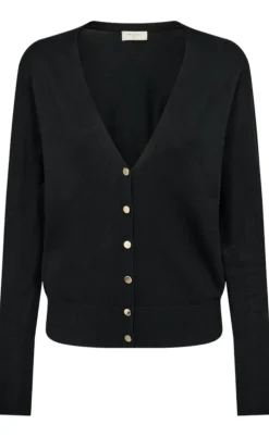 Freequent Cardigan - Katie - Black
