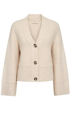 Freequent Cardigan - Money - Moonbeam Melange