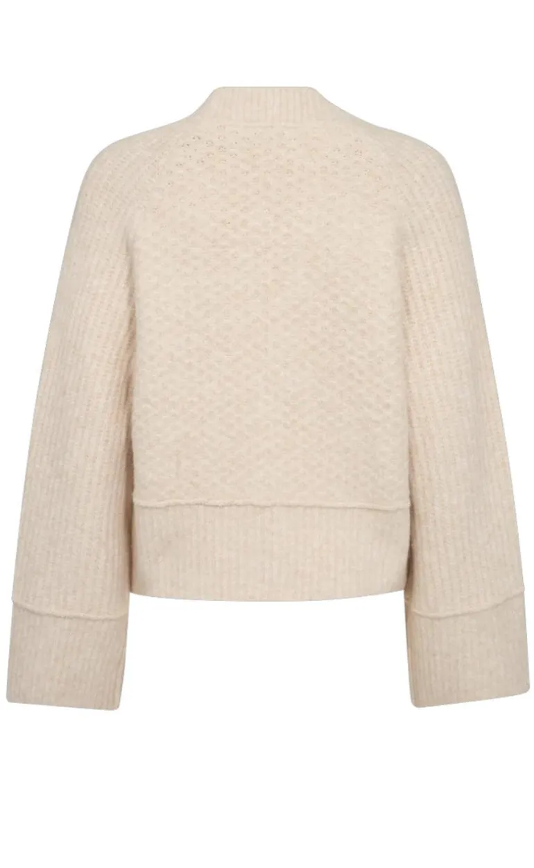 Freequent Cardigan - Money - Moonbeam Melange