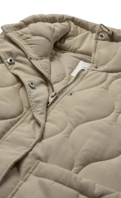 Freequent Jakke - Blob - Silver Mink