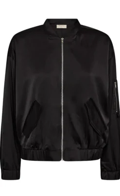 Freequent Jakke - Flen - Black