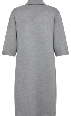 Freequent Kjole - Ani - Medium Grey Melange