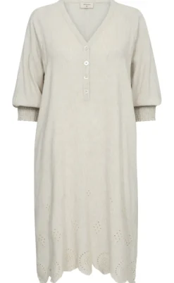 Freequent Kjole - Linus - Moonbeam Melange