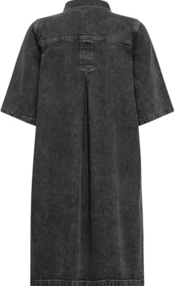 Freequent Kjole - Lisea - Vintage Grey Denim
