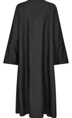 Freequent Kjole - Malay - Black Denim