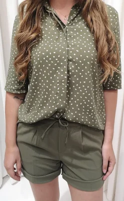 Freequent Shorts - Lizy - Burnt Olive
