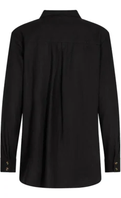 Freequent Skjorte - Lava Simple - Black