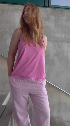 Freequent Top - Bicco Strap - Off White