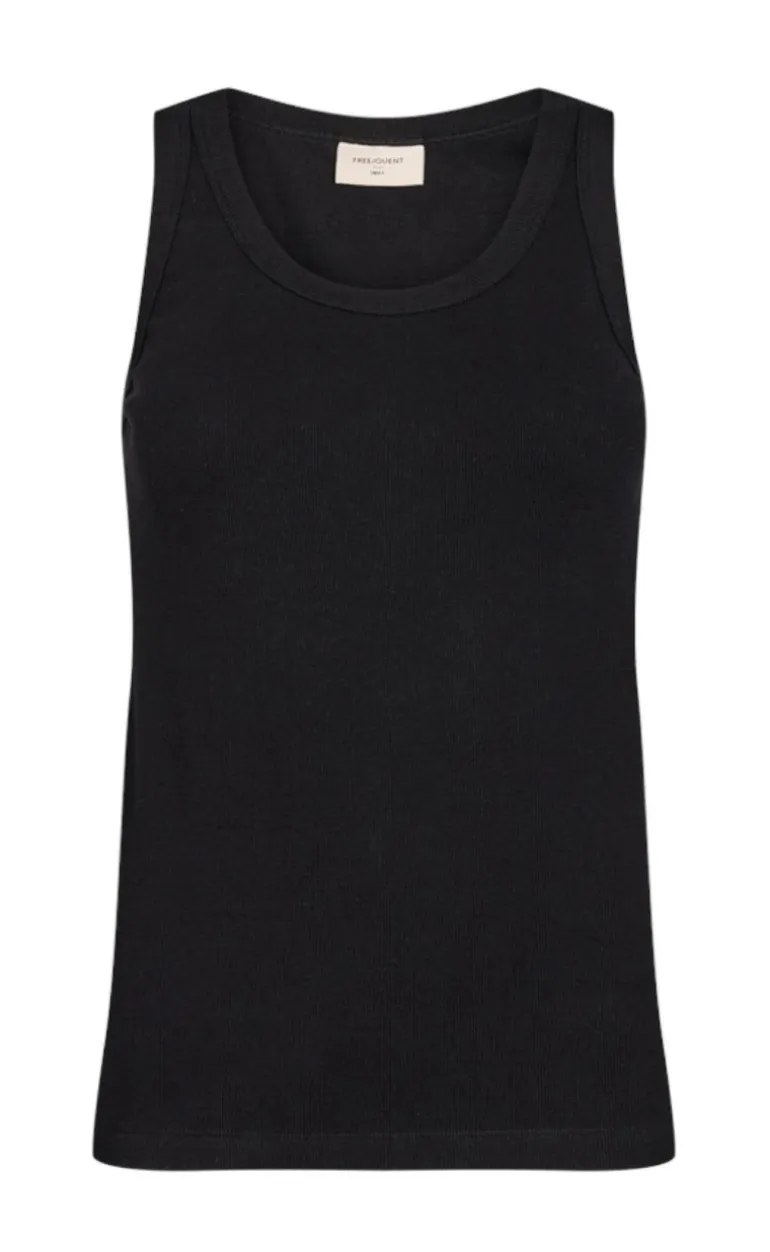 Freequent Top - Hi - Black