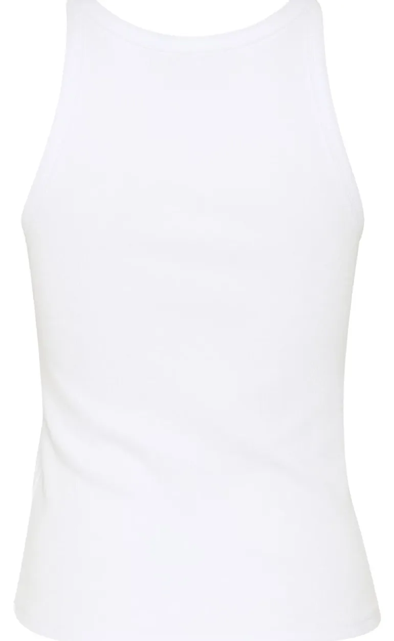 Gestuz Top - Drew Rhinestone - Bright White