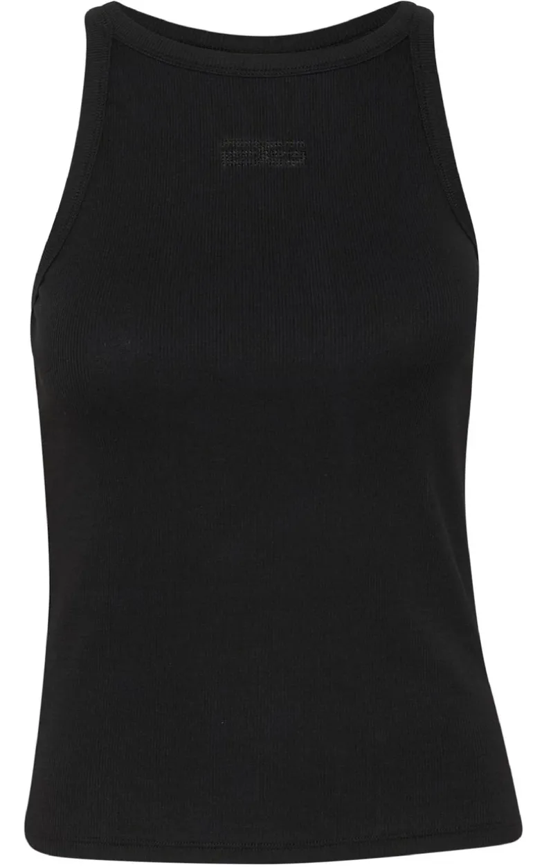 Gestuz Top - Drew Rhinestone - Black