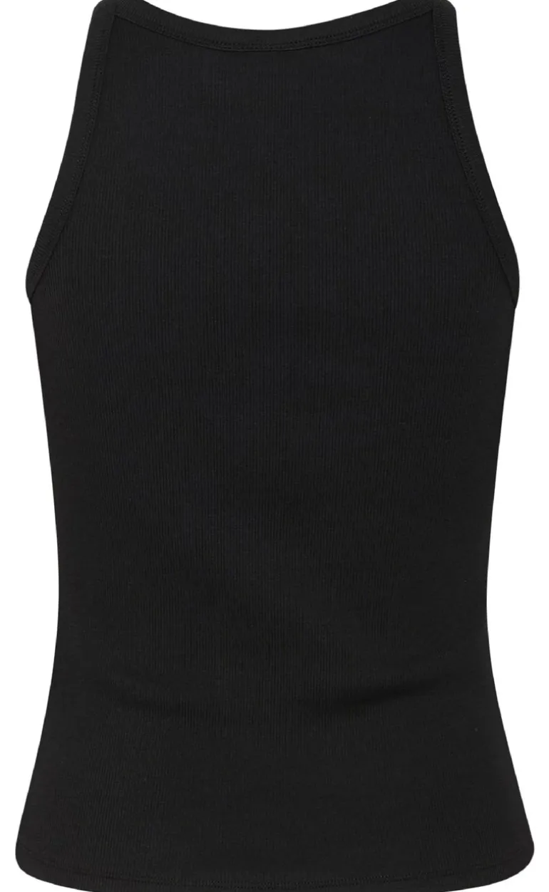 Gestuz Top - Drew Rhinestone - Black