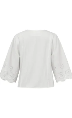 Global Funk Bluse - Sunany-G - White