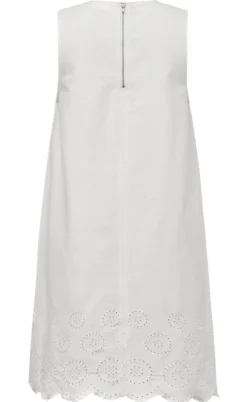 Global Funk Kjole - Rhiann Scallop-G - White