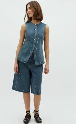 Global Funk Shorts - Talina - Light Mud Wash