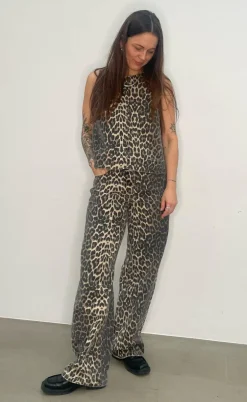 Global Funk Top - Rihne-G - Leopard Mist