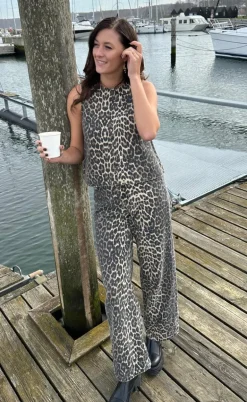 Global Funk Top - Rihne-G - Leopard Mist