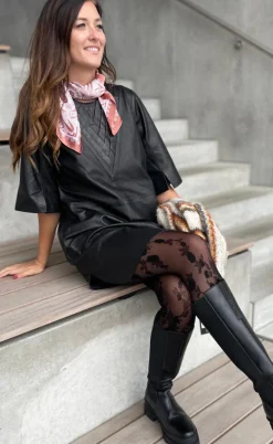 Gossia Kjole - Tea - Black