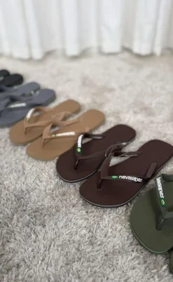 Havaianas Klipklappere - Brasil Logo - Rose Gold