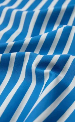 H2O Badedragt - Stripe Swim - King Blue