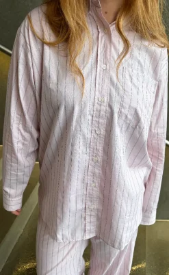 H2O Fagerholt Bukser - Holiday - Dusty Rose Stripe