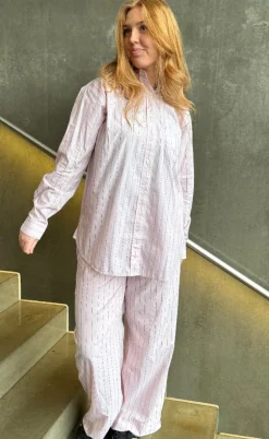 H2O Fagerholt Bukser - Holiday - Dusty Rose Stripe