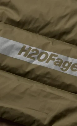 H2O Fagerholt Jakke - Sherlock - Sand/Dark Green Moss