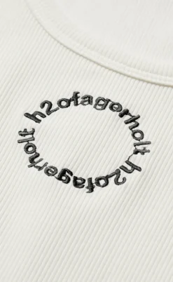 H2O Fagerholt Top - 3 Pack Tank Top - White/Black