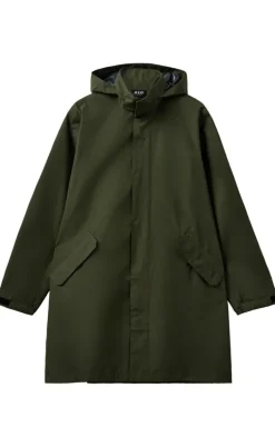 H2O Regnjakke - Rømø Long Unisex - Army