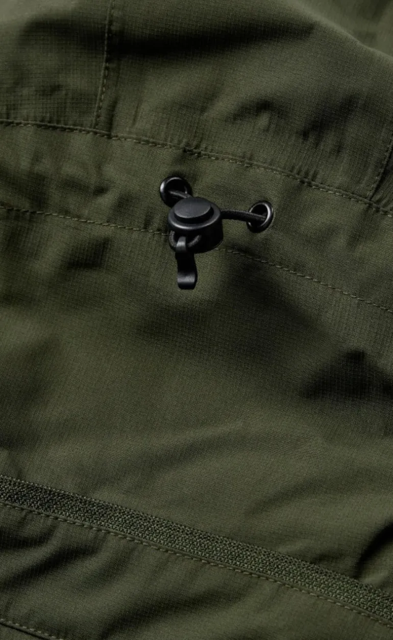 H2O Regnjakke - Rømø Long Unisex - Army