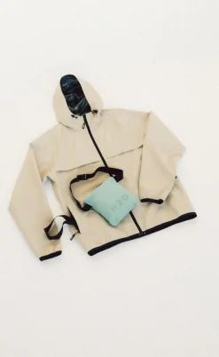 H2O Regnjakke - Rømø Unisex - Warm Grey