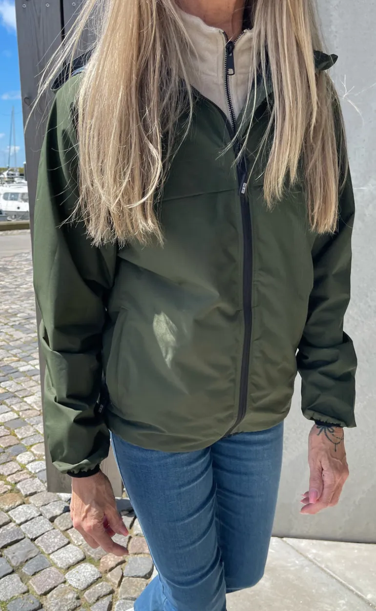 H2O Regnjakke - Rømø Unisex - Army