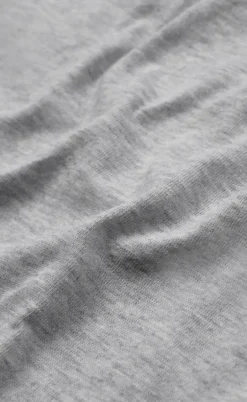 H2O T-Shirt - Logo - Lt. Grey Mel/Black