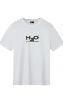 H2O T-Shirt - Logo - White