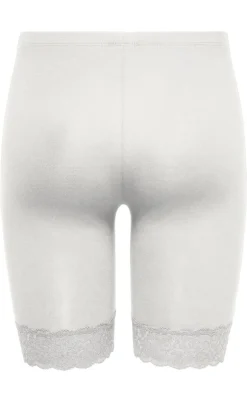 JDY Shorts - Ava Lace - Cloud Dancer