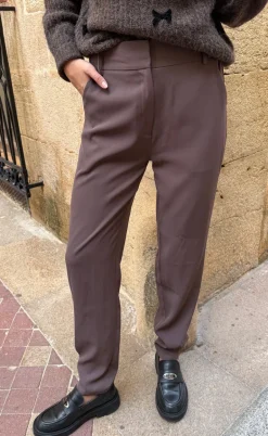 Liberte Bukser - Frede - Dark Brown