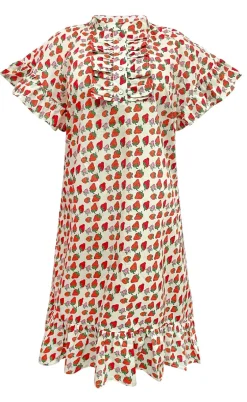 Liberte Kjole - Tia Frill - Strawberry