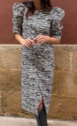 Liberte Kjole - Winnie - Zebra