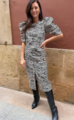 Liberte Kjole - Winnie - Zebra